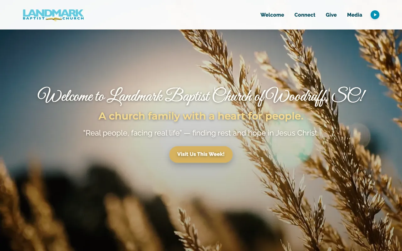A Woodruff congregation site: sermon archive, prayer list and weekly bulletin